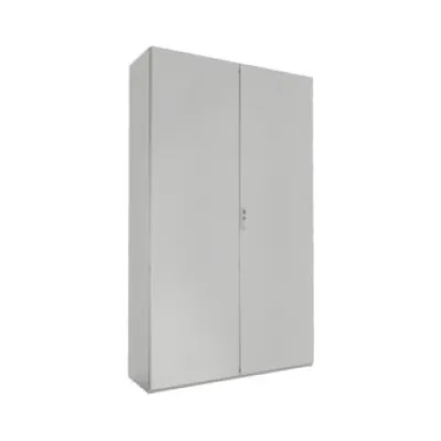Rittal Einzelschrank SE 5844.600 | VX SE Systemschrank IP55 | 1200x2000x500 mm | Stahlblech | 2-türig | grau RAL7035
