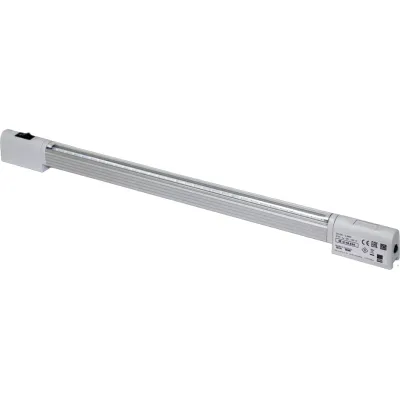 Rittal Systemleuchte LED SZ 4140.830 | 30 LEDs | 24V DC | 3W | 430mm | Schwenkbarer Lichtkegel | IP20 | Aluminium