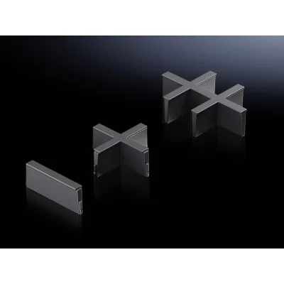 RITTAL SZ Inlay AX 2582.600 | Kabeldurchführung 6-fach | Kunststoff | modular | schwarz