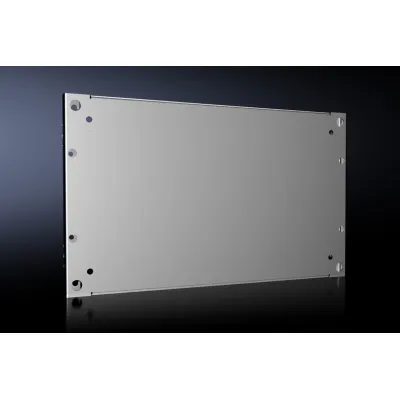 Rittal Teilmontageplatte VX 8617.510 | Montageplatte Schaltschrank | 500x300 mm | Stahl verzinkt | ohne Lochung