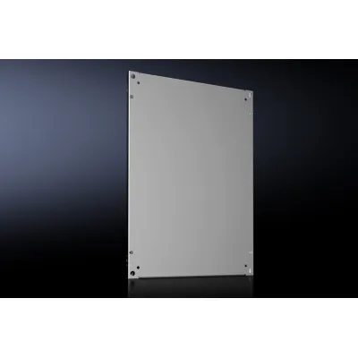 Rittal Teilmontageplatte VX 8617.540 | Montageplatte Schaltschrank | 700x500 mm Stahl verzinkt | ohne Lochung
