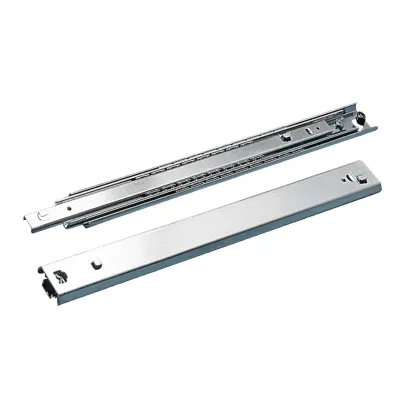 RITTAL Teleskopschiene DK 7065.000 | für Geräteboden 500 mm | 100 kg Tragkraft | Metall verzinkt | 1 Paar