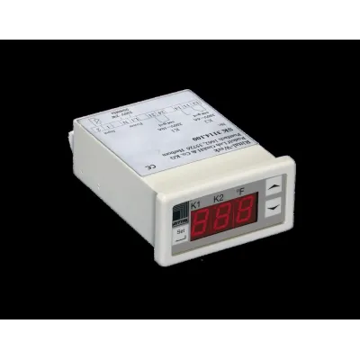 Rittal Temperaturregler SK 3114.200 | Digitale Schaltschrank Temperaturanzeige | 230V 6A | 5–70°C | Wechsler