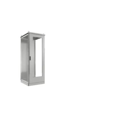 RITTAL Schaltschrank CS Toptec 9782.828 | Outdoor IP55 | Alu pulverbeschichtet | 800x2000x800 mm | RAL 7035 Grau