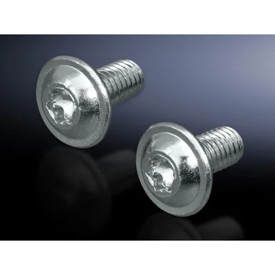 RITTAL Innensechsrundschraube SZ 2504.500 | M6x12 mm Torx | Stahl galvanisch verzinkt | VPE 300 Stück