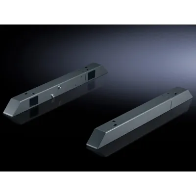 Rittal Traverse verstellbar TS 8601.680 | TS/SE/CM/TP/PC/IW | für Gehäusetiefe 600-800 mm | Stahl | grau | H=70 mm