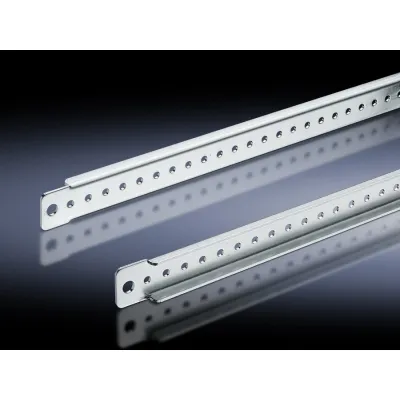 Rittal Türsteg TS 4309.000 | Verbinder/Trennsteg für PS/ES/TS | Türbreite 500 mm | Länge 390 mm | Stahl | Silber