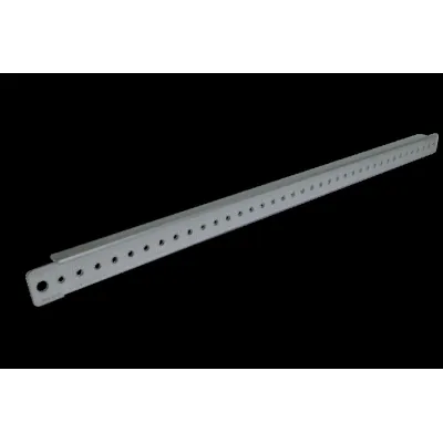 Rittal Türsteg TS 4596.000 | Montagesteg für 600 mm Türbreite | Stahlblech verzinkt | 490 mm Länge | RAL 9006 Zink