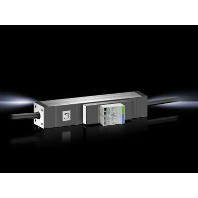 RITTAL Überspannungsschutz-Modul DK 7979.724 | Typ 3 | 22 kW 32A 3-phasig | CEE-Stecker | Aluminium eloxiert | IP20