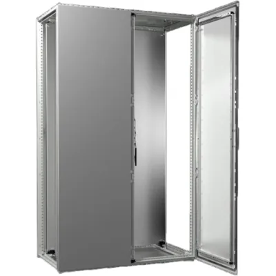 Rittal VX 8206.000 Anreih-Schranksystem | Schaltschrank IP55 | 1200x2000x600 mm | Stahl | grau RAL 7035
