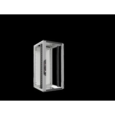 RITTAL Netzwerkschrank VX 5326.121 | 19" Serverschrank 24HE | 600x1200x600 mm | Stahl pulverbeschichtet | Grau RAL7035
