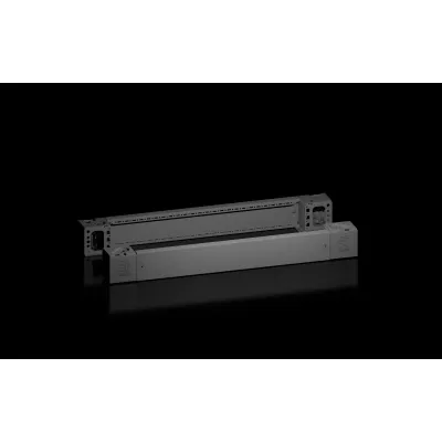 Rittal VX Sockel-Eckstück 8660.004 | Sockelvorder-/rückseite | Blende vorne/hinten | 100x850 mm | Stahlblech | schwarz