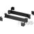 Bild: Rittal VX Sockel-Eckstück H:100mm,fürB:120 VX 8640.007 (VE2)