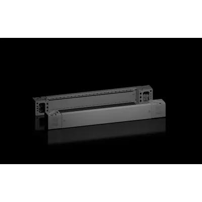 Rittal VX Sockel-Eckstück 8660.003 | Sockelblende vorne/hinten | H 100 mm | B 800 mm | Stahl | schwarz