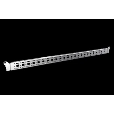 Rittal VX System-Chassis VX 8619.760 | Schrankprofil | Montageschiene | Höhe 700 mm | 14 x 39 mm | Stahl | Zink RAL 9006