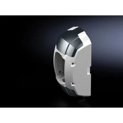 Rittal Wand-/Bodenbefestigung CP 6212.800 | System 120 groß | Aluminium | flexible Kabeldurchführung | Ein-Mann-Montage