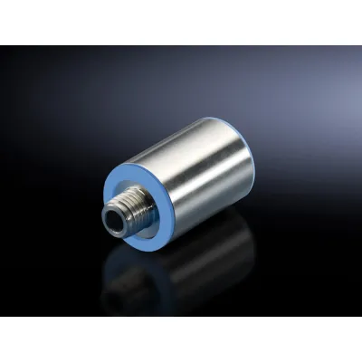 Rittal Wandabstandshalter HD 4000.100 | Abstand 50 mm | Edelstahl 1.4301 | inkl. Befestigungsmaterial | RAL 7035