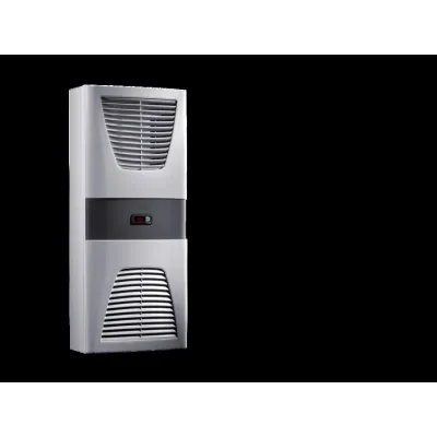 RITTAL Luft-Wärmetauscher SK 3127.100 | 30 W/K | Wandanbau | 230V AC | 400x950x205 mm | 2 Ventilatoren