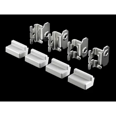 RITTAL Wandbefestigungshalter AX+KX Edelstahl WandabStck 40mm PK=4Stck