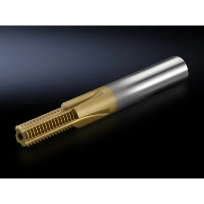 Rittal Zirkular-Gewindefräser AS 4050.887 | Gewindefräser 10x1,5 mm | für Stahl, Edelstahl, NE-Metalle, Kunststoff