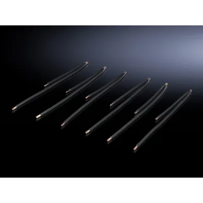 Rittal Zwillingsleitung SV 9340.830 AWG 8 | 3-polig | 140/250 mm Länge | Kupfer | feindrähtig rund | VE6