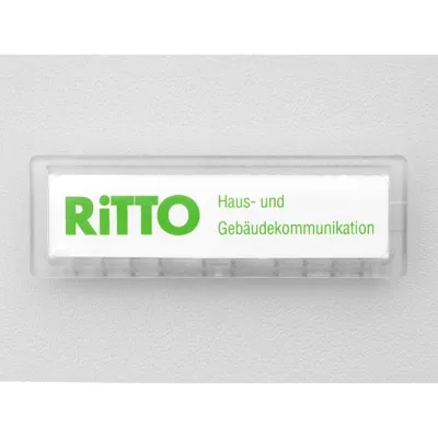 RITTO 1228050 Namensschild Briefklappe Vista, Tiago,
