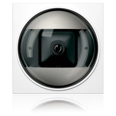 Ritto Portier Kameramodul 1878370 | TwinBus Video Türsprechkamera | PAL Farbkamera | 80°x60° | Einbau weiß