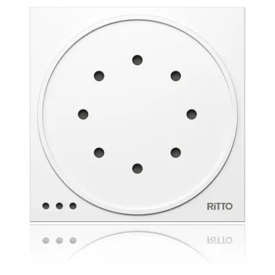 Ritto Portier Türsprechmodul 1875970 | TwinBus Bus-System | Einbau | wetterfest | modular | Kunststoff | weiß