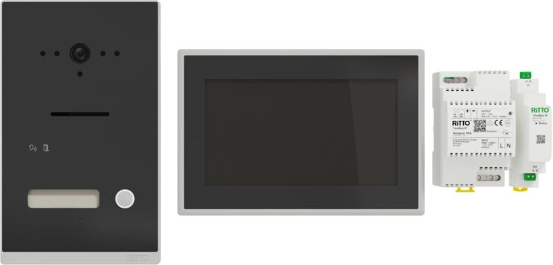 RITTO RGE2094150 Listo Video Einfamilienhaus-Set TwinBus