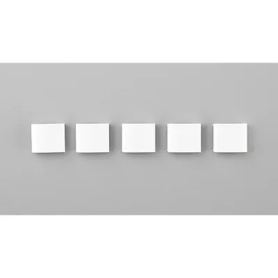 Ritto Tastenleiste 1269697 für Türstation 1575472 | Ersatz-Tastenleiste | 4 Tasten | 25x22x6mm | 5 Stück