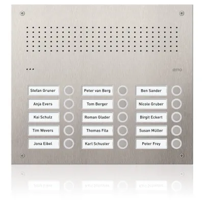 RITTO Türstation Pur Edelstahl Acero Audio, 15WE RGE1813125