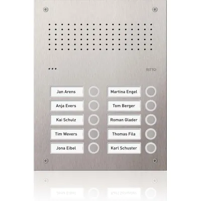 RITTO Türstation Pur Edelstahl Acero Audio10WE(2x RGE1812225