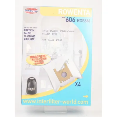 RO56M Staubsaugerbeutel für Candy Hoover 35600724 - Staubbeutel, Filter