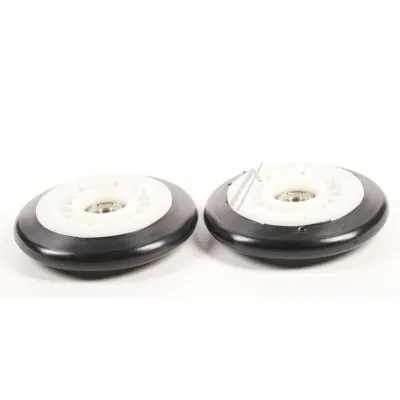 Rollen Set für Trockner Com 2 Stück passend für LG