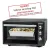 Bild: Rommelsbacher Kleinbackofen BG 1620 | 37 Liter | Umluft & Grill | Drehspieß | 1650 Watt | 3 Einschubebenen | Anthrazit