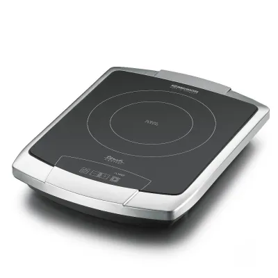 Rommelsbacher Glaskeramik Kochtafel CT 2203/TC | Glaskeramik | Touch Control | 2200W | Zweikreis | Edelstahl