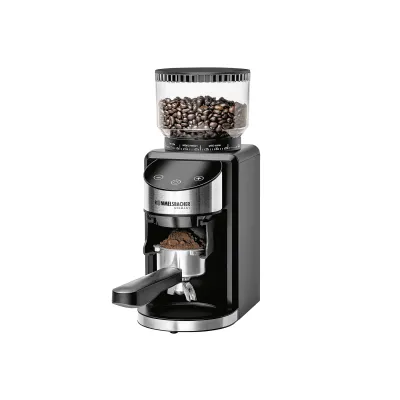 Rommelsbacher Kaffeemühle EKM 400 | Kegelmahlwerk Edelstahl | 200W | 35 Mahlgrade | 220g Bohnenbehälter