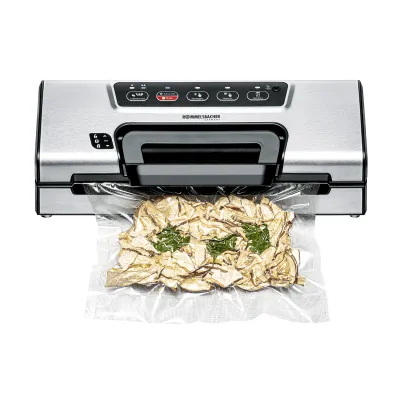 ROMMELSBACHER Vakuumierer VAC 385 | Vakuumiergerät 12 l/min | XL Versiegelungsnaht | Edelstahl | bis 30 cm Breite