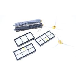 Roomba 800/900 Zubehörset Sqoon Filter (3)+Bürsten (5)+Walzen (2)