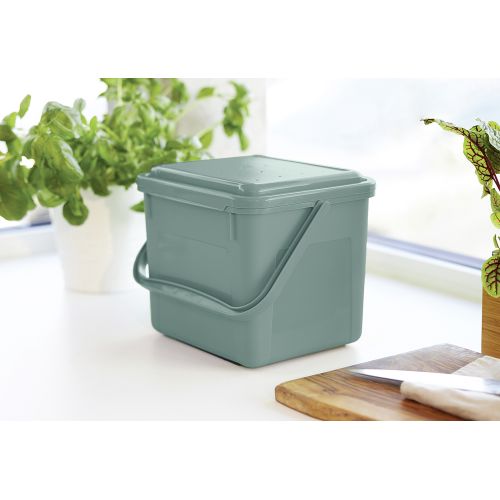Bild: Rotho Komposteimer Bio 5l mist.green