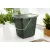 Bild: Rotho Komposteimer Greenline 1775805527 | Biomülleimer Küche 7l | geruchsdicht | recycelter Kunststoff | dunkelgrün