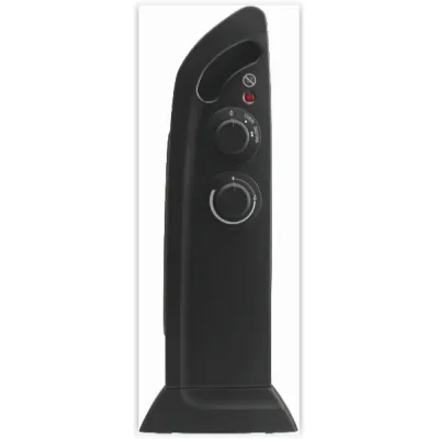 Rowenta CO3035 Vectissimo Turbo Konvektor-Heizlüfter | 2400W | 2 Stufen | Thermostat | Turbofunktion | Schwarz