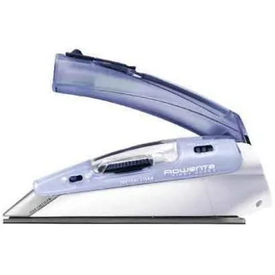 Rowenta Reisebügeleisen DA1510 Focus Travel | 1000W | Microsteam 200 | Dampfstoß 45g/min | 65ml Tank | Blau