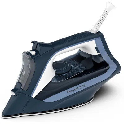 Rowenta Dampfbügeleisen DW4308 Express Steam | 2500W | Microsteam300 Laser | Antikalk | 40g/min | Dunkelblau (B-Ware)