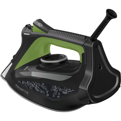 Rowenta Dampfbügeleisen DW6330 Eco Intelligence | 2500 W | Microsteam 400 HD | 45 g/min Dampf | Anti-Kalk | Schwarz/Grün