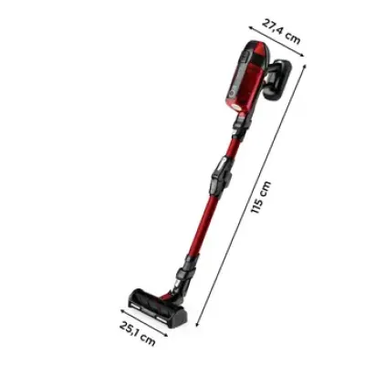 Rowenta Akku-Staubsauger RH98A9 X-Force Flex 12.60 Animal | kabellos | 150 Air Watt | Flex-Gelenk | 45 Min Laufzeit