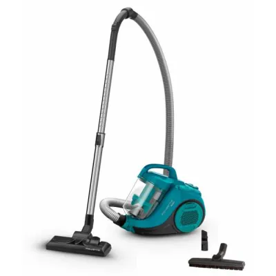 Rowenta Bodenstaubsauger RO2932 | beutellos | 750W Effitech-Motor | Parkettdüse | türkis