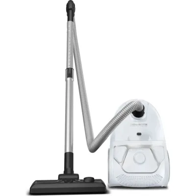 Rowenta Bodenstaubsauger RO3957EA | 900W Saugkraft | Beutelbetrieb | 3L Volumen | kompakt | Parkettdüse | weiß