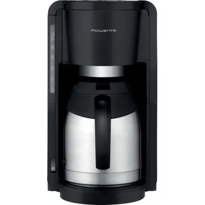 Rowenta Filterkaffeemaschine CT 3818 Milano | Thermokanne | 10 Tassen | Tropfstopp | Abschaltautomatik | Edelstahl