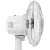 Bild: Rowenta Tischventilator VU2310 Essential+ | 25 cm | 28W | 2 Stufen | leise 46 dB | Oszillation | Kupfermotor | weiß